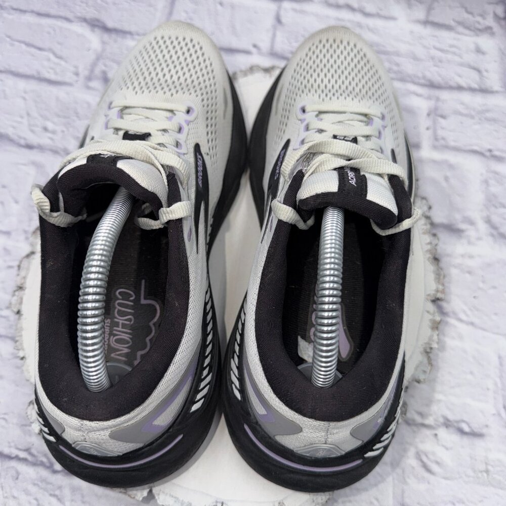 Brooks Adrenaline GTS 23 Womens Size 9.5 2A Gray Athletic Running Shoes Sneakers - Picture 8 of 12